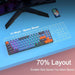 Teclado Mecánico Inalámbrico Rk Royal Kludge Rk71 - 70% Tecl 2