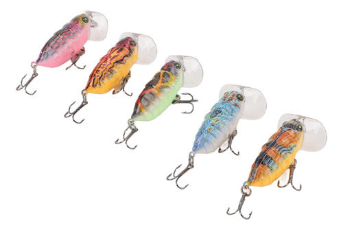 Swimbait Fishing Bait Cicada Atrai A Vida Como Um Conjunto D 2