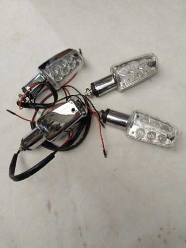 Ytt Turn Signal Lights Yamaha Ybr 125 Zanella Rx 150 Various With LED 5