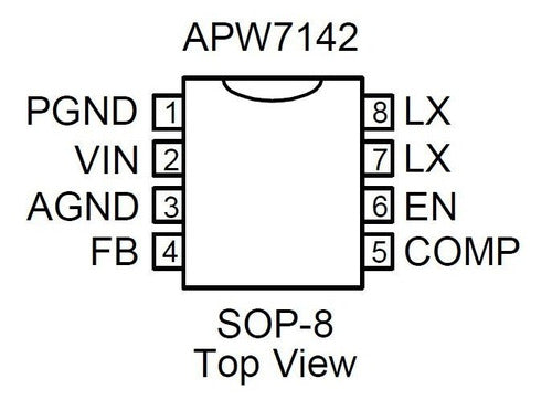 Anpec APW7142 Original Blister / Rail Factura A 3