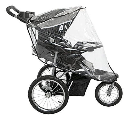 Nuby Jogging Stroller Weather Shield, Cubierta Transparente 3