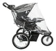 Nuby Jogging Stroller Weather Shield, Cubierta Transparente 3