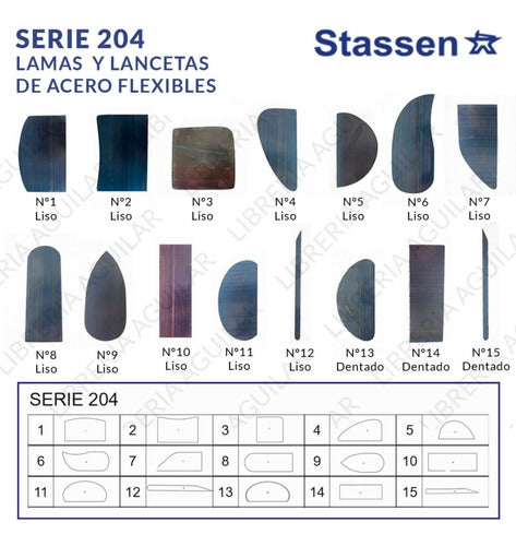 Stassen Professional Esteca Series 100 No.43 Stainless Steel 7