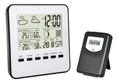 Estação Meteorológica Digital Sem Fio Com 3