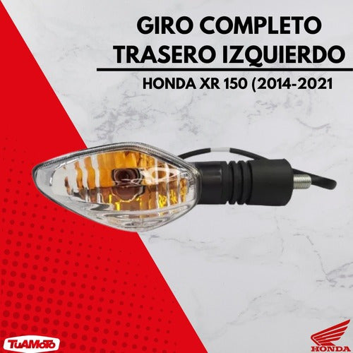 Giro completo trasero izquierdo Honda Original para Xr 150 2