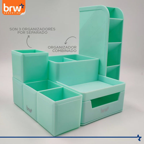 BRW Makeup Organizer for Creams and Cosmetic Accessories 1