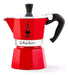 Bialetti Italian Moka Red 3 Cups Febo 0