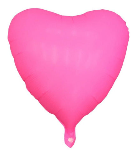 Tu Mundo Heart Shaped Fluorescent Balloon 45 Cm 2