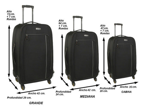 Gremond Large 28 Semi-Rigid Reinforced Suitcase 13