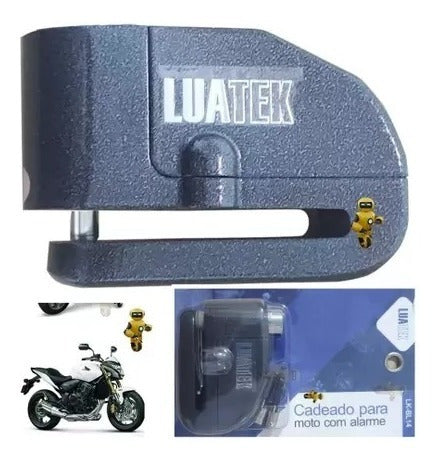 Cadeado Trava Para Disco Freio Moto Antifurto Universal 4