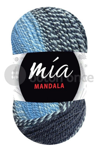 MIA Variegated Mandala Yarn x 20 Skeins (2 Kg) 19