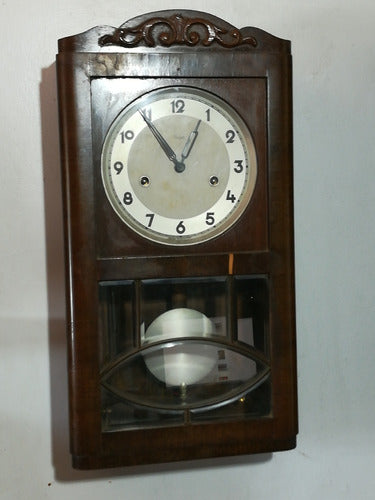 Antiguo Reloj De Pared Kienzle Medio Carrillón 5