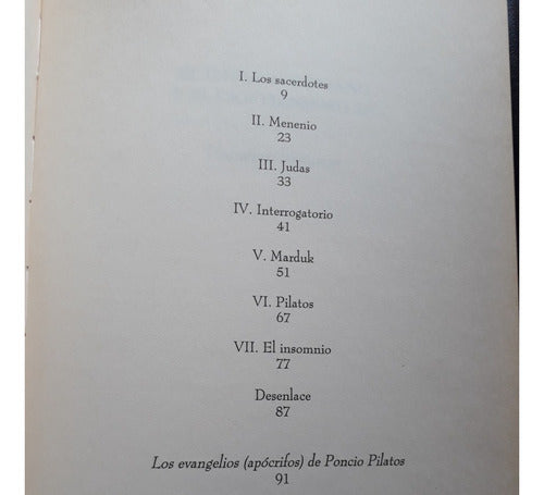 Poncio Pilatos - El Dilema Del Poder - Roger Caillois 1994 2