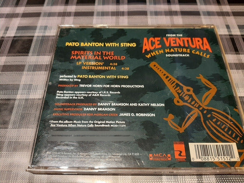 Sting - Pato Banton - Ace Ventura  - Soundtrack Cd Single Im 1