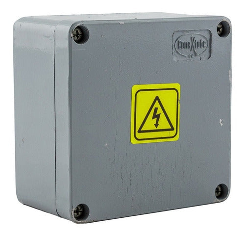 Injected Aluminum Waterproof Box IP65 Multifunction 100x100 1