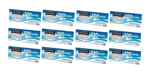 Depimiel Paper Strips for Waxing Kit 100 X 12 0