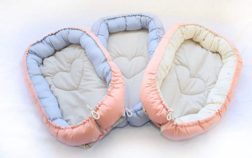 MARGARITAS Nido De Contencion Con Almohada De Regalo Para Bebe 1