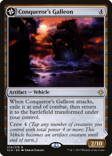 Magic The Gathering Conqueror's Galleon Ixalan MTG Bsas 0