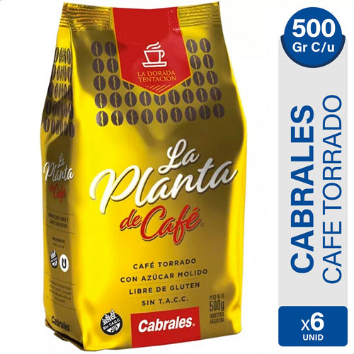 Cabrales Cafe Molido La Planta De Cafe Cabrales Pack X6 0