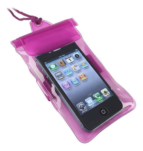 Waterproof Universal Waterproof Phone Case with Strap 0