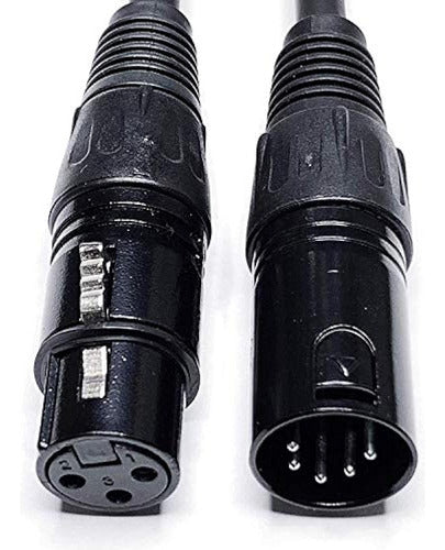 Cess-078 Cables Adaptadores Xlr De 3 Pines A Xlr De 5 Pines, 3