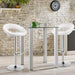 Diseños Modernos SA High Stool Eco-Leather Breakfast Bar Adjustable Modern 4