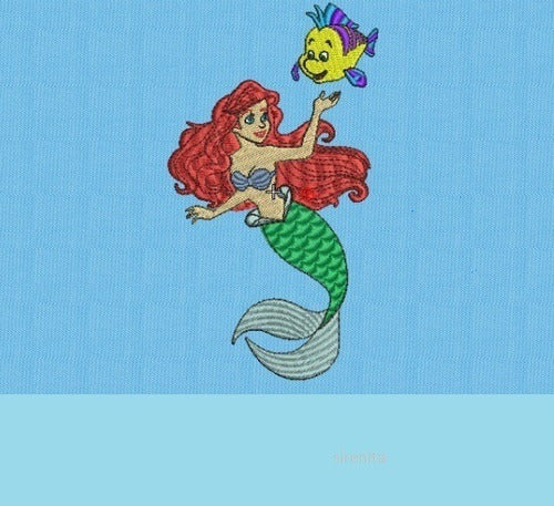 Matrices D10s Guaranteed Little Mermaid Embroidery Designs 0