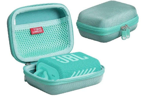 Hermitshell Hard Travel Case For JBL Go 3 Teal 0