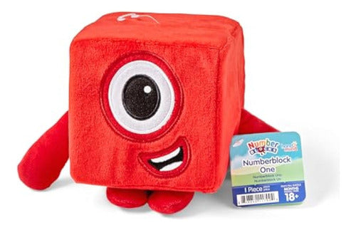 Hand2mind Numberblock One - Juguete De Peluche De 0