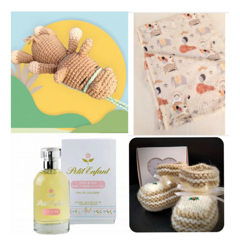 Kit Premium Unisex Sorpresa Regalo De Bienvenida Bebe Balbu 1