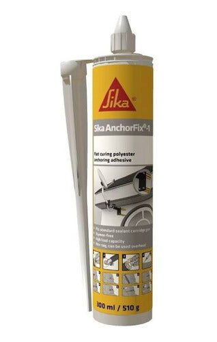 Sika Anchorfix 1 Polyester Adhesive 300ml Anchoring 0