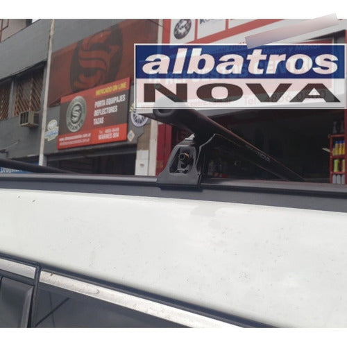 Roof Rack for Hyundai Santa Fe '13-18 with Albatros Guides 7