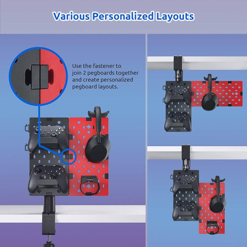 ~? Putorsen Soporte Para Auriculares Y Controlador Para Escr 2