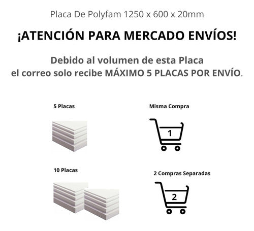 Polyfan Polyfan Corporeas Plaque 1250x600x20mm Density 33 Kg 1