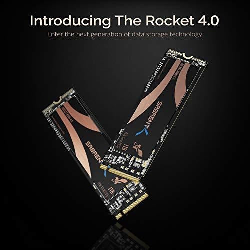 Sabrent 1TB Rocket NVMe 4.0 Gen4 PCIe M.2 Internal SSD 1