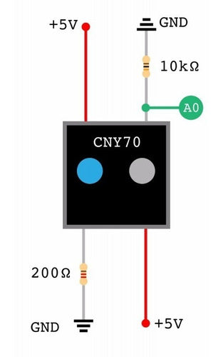 Optoacoplador Reflectivo Cny 70 X Unidad 2