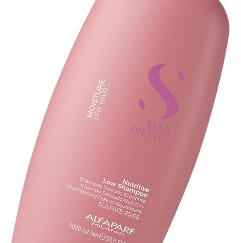 Alfaparf Semi Di Lino Moisture Dry Shampoo Nutritivo 1lt 2