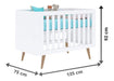 Agatha 3 In 1 Evolutive Crib - Arctic 2