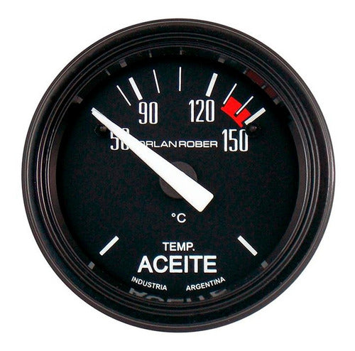 Instrumento Temperatura Auto Camioneta. 12v. Aceite Elect. 0