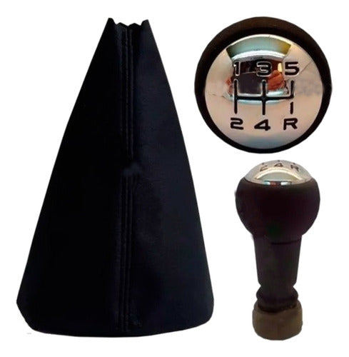 Gear Shift Knob and Synthetic Shifter Boot Citroen C3 2017 0