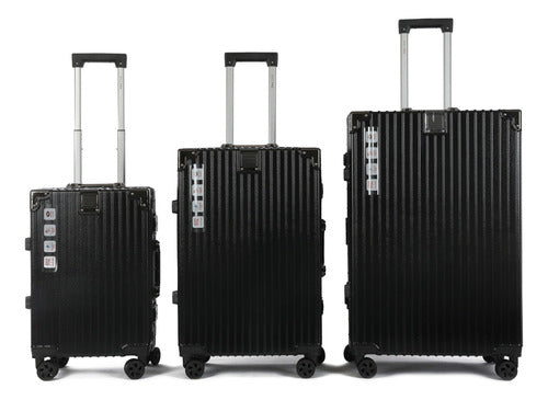 Atoz Luggage Set x 3 20 24 28 inches and Aluminum 1 Year Warranty 1