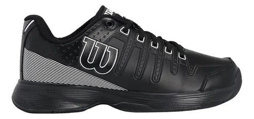 Wilson Game Tennis Shoe Black White + Gift 0