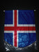 Banderin De Paño 36cm Bandera Islandia 0