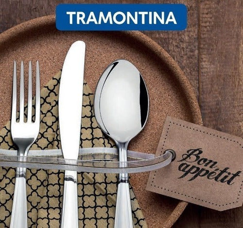 Tramontina Sonata Stainless Steel Dessert Fork 1