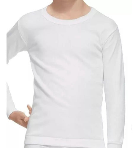 Custom Long Sleeve Thermal T-shirt for Kids 2