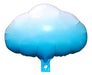 Round 45cm Cloud Metallic Balloon 0