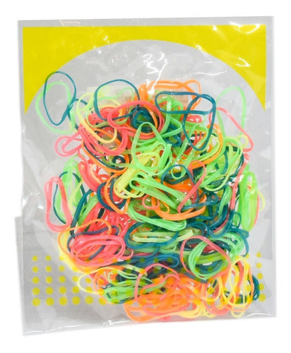 Jessamy 12 Elastic Colorful Rubber Bands for Hairstyles X250 B302 0