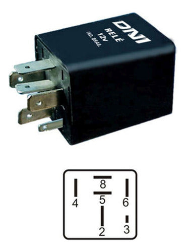 Rele Temporizador De Limpia-lavaparabrisas 24v 6t Dni 32784 0