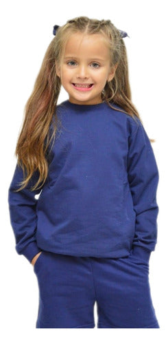 Para Vos Chicos Buzo Colegial Rustico Unisex Niños 0