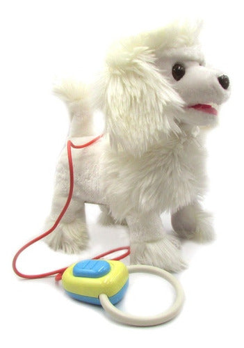 Remote Control Walking and Barking Puppy Dog Leash Toy with Tail Movement 2